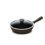 Frigideira Ceraflame Clear 24cm 1800ML - Chocolate (Indução)