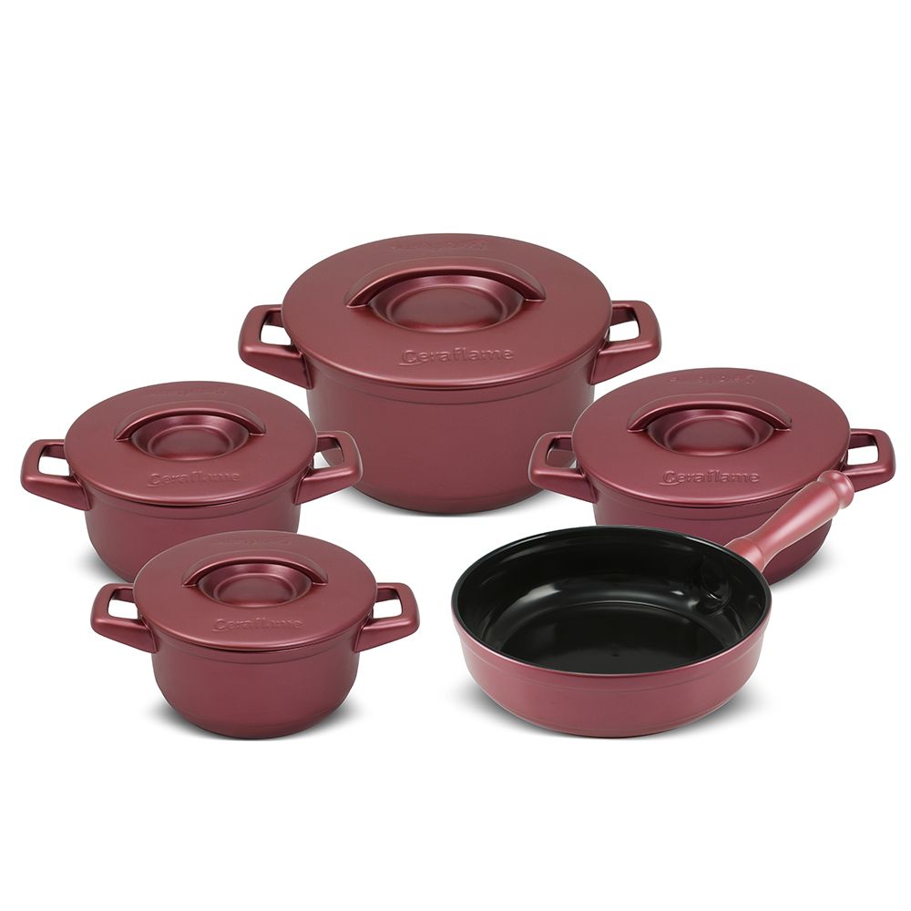 J606282-CONJUNTO-DUO-SMART-5-PCS-ROSE-GOLD-1.jpg Jogo De Panelas De Cerâmica Ceraflame Duo+ (Smart) 5 peças - Rose Gold - Imagem 1