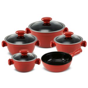 J607646-4.jpg Jogo De Panelas De Cerâmica Ceraflame Chef 5 Pcs - Pomodoro - Imagem 1