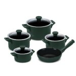 Jogo De Panelas De Cerâmica Ceraflame Clear 5 Pcs (indução) - Matte
