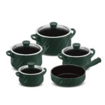 Jogo De Panelas De Cerâmica Ceraflame Twist 5 Pcs - Matte