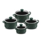 Jogo De Panelas De Cerâmica Ceraflame Twist 4 Peças - Matte