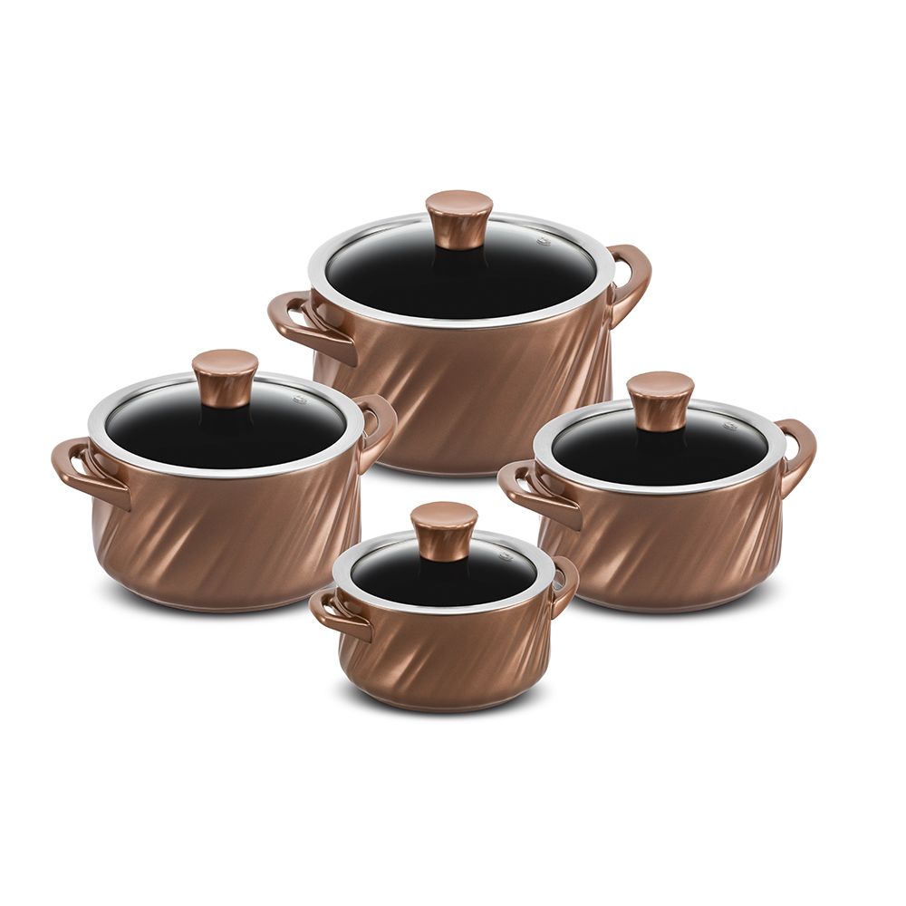 J643949-CONJUNTO-TWIST-4-PCS-COBRE.jpg Jogo De Panelas De Cerâmica Ceraflame Twist 4 Peças - Cobre - Imagem 1