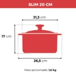 Jogo de Panelas Ceraflame Slim 5 Peças - Indigo - Imagem 8