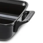 Assadeira Clear Ceraflame  Retangular 25x22cm com Alça 2000ml - Preto - Imagem 2