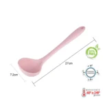 Kit de Utensílios de Silicone Weck 05 Peças – Rosa - Imagem 2